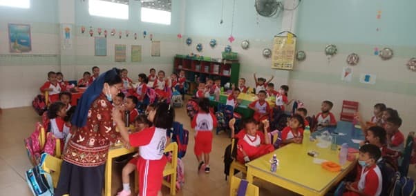 foto kegiatan pembelajaran dikelas 2